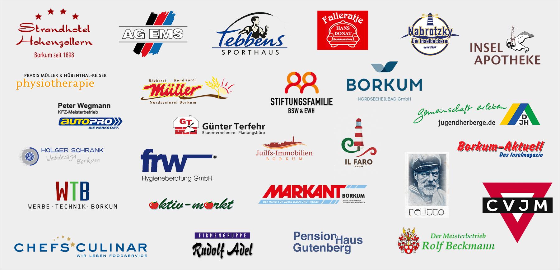 Sponsoren Borkumer Meilenlauf