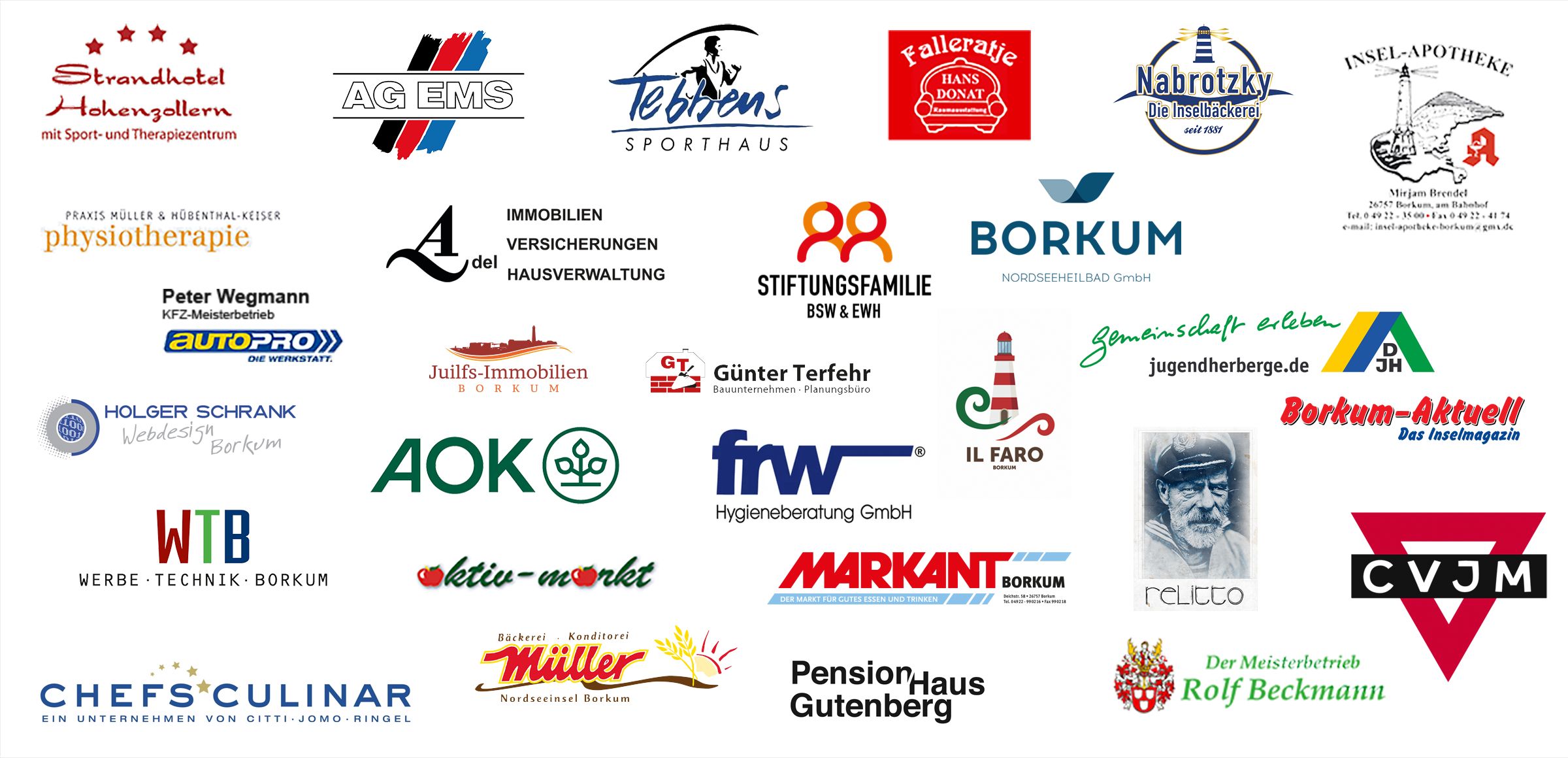 Sponsoren Borkumer Meilenlauf