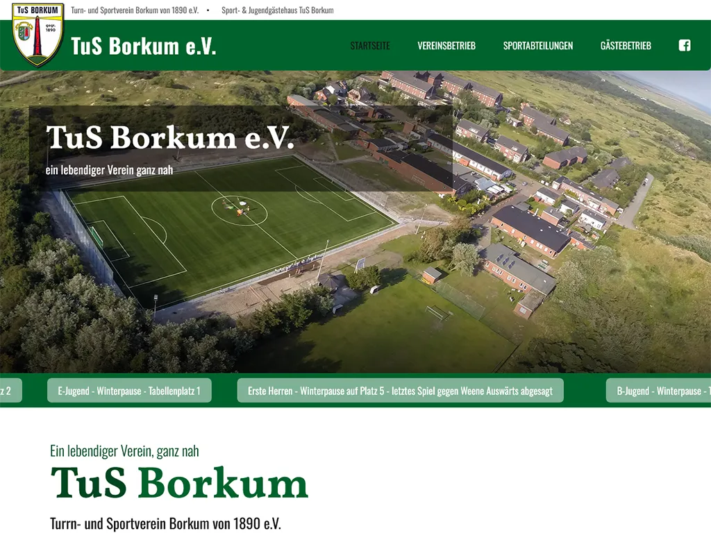 Sport- und Jugendgästehaus des TuS Borkum